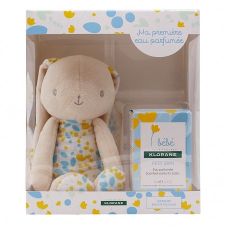 Klorane Bebé Caja Regalo con Agua de Colonia + Peluche