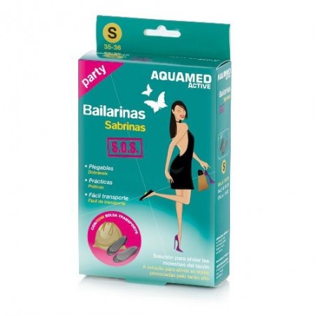 Aquamed Active Bailarinas Sos T-m 2 Unidades