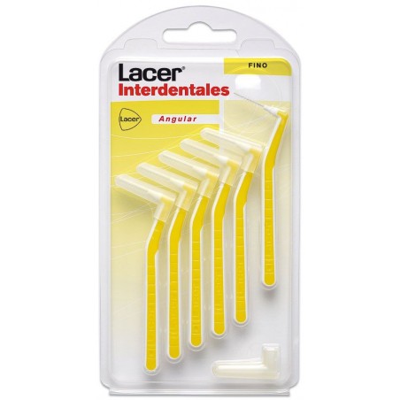 Lacer Cepillo Interdental Extrafino Suave Angular 6uds