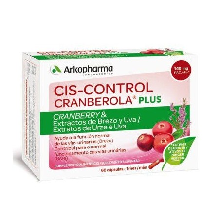 Arkopharma Cranberola Cis-Control Plus 60 Cápsulas