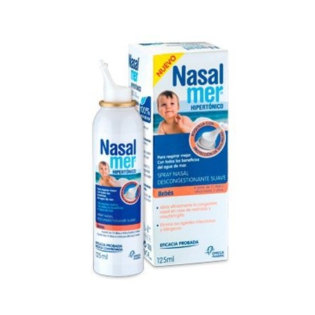 Nasalmer Hipertónico Bebés Suave Nasal 125ml