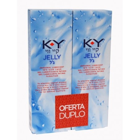 Ky Jelly Gel Lubricante Hidrosoluble Duplo 75ml