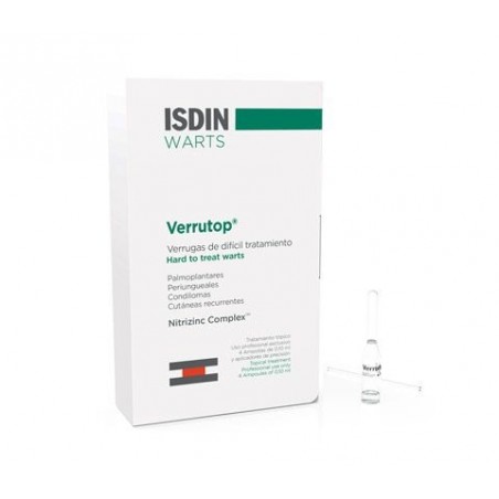 Isdin Verrutop 4 Ampollas