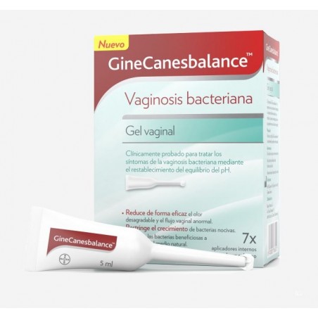 GineCanesbalance Gel Vaginal 7 Tubos 5ml