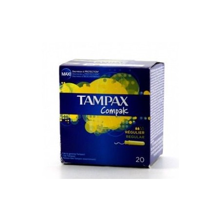 Tampax Compak Regular 22uds