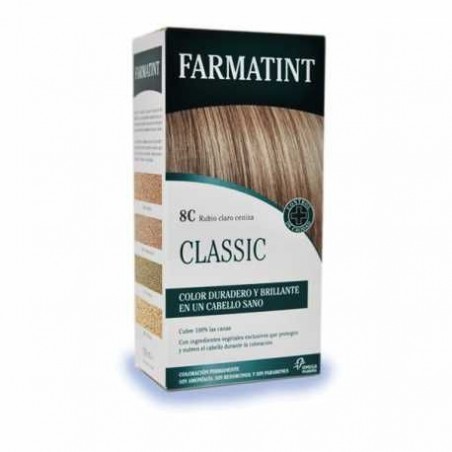 Farmatint Classic 8c Rubio Claro Ceniza 135ml