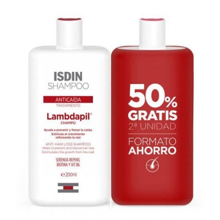 Isdin Lambdapil Champú Anticaída 2 x 200ml