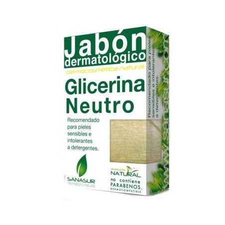 Sanasur Jabón Dermatológico Glicerina Neutro 100 gr