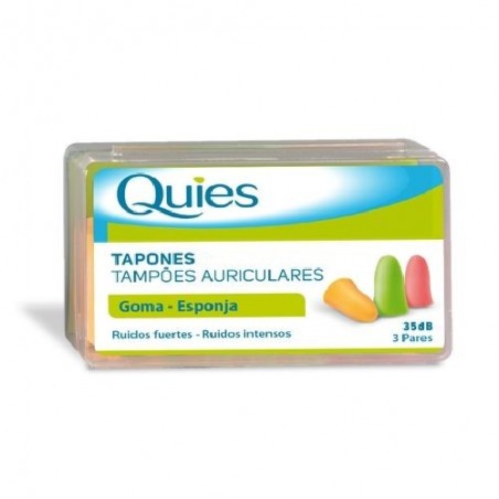 Tapon Espuma Quies 6 Un