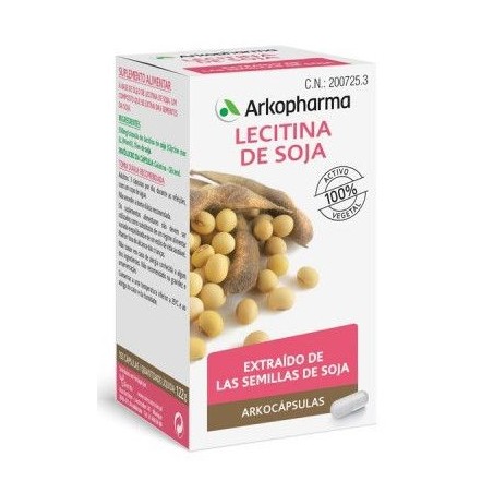 Arkopharma Arkocaps Lecitina De Soja 150 Cápsulas