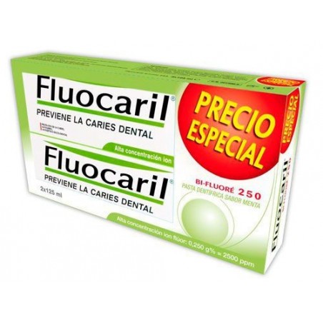 Fluocaril Bi-fluoré Pasta Dentífrica Duplo 125 ml + 125 ml