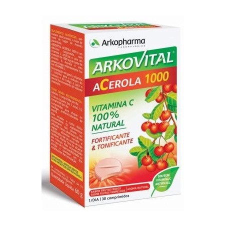 Arkopharma Arkovital Acerola 1000 30 Comprimidos