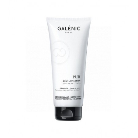 Galenic Pur 2 en 1 Cara y Ojos Desmaquillante, 200ml