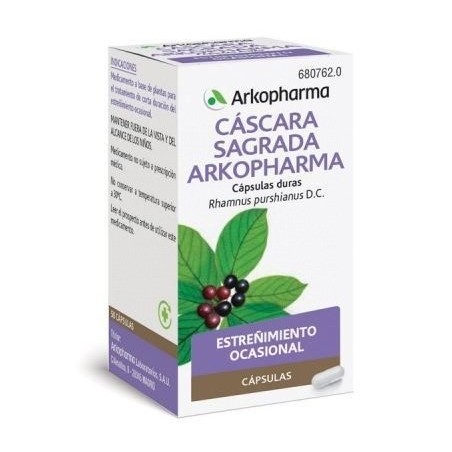 Arkocapsulas Cascara Sagrada 250 Mg 50 Cápsulas Duras