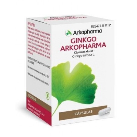 Arkocapsulas Ginkgo 180 Mg 100 Cápsulas Duras