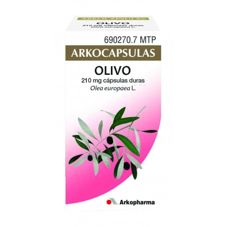 Arkocapsulas Olivo 210 Mg 50 Cápsulas Duras