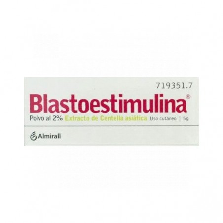 BLASTOESTIMULINA 2% POLVO CUTANEO, 1 frasco de 5 g