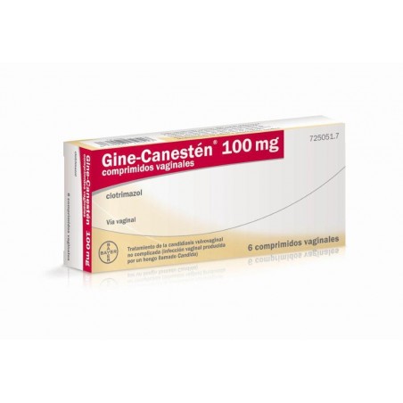 Gine-canesten 100 Mg 6 Comprimidos Vaginales