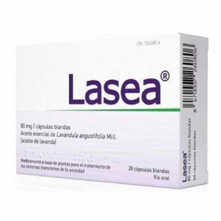 Lasea 80mg 28 Cápsulas Blandas