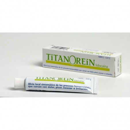 Titanorein Lidocaína Crema Rectal 20 G