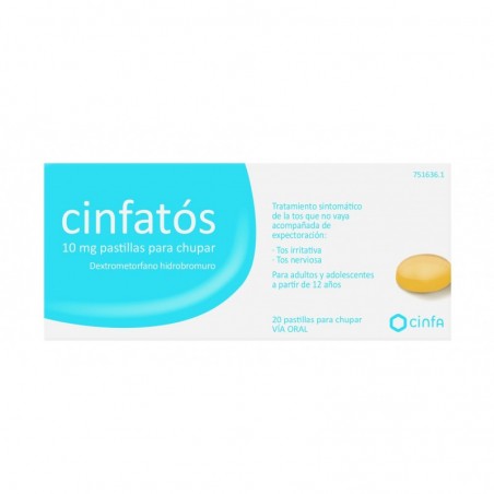 Cinfatos 10 Mg 20 Pastillas para Chupar