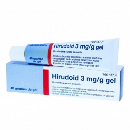HIRUDOID 3 mg/g GEL , 1 tubo de 40 g