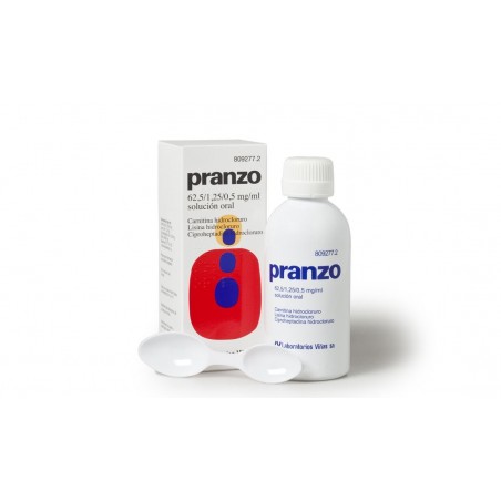 Pranzo 62,5 -1,25 -0,5 Mg-ml Solución Oral, 200 Ml