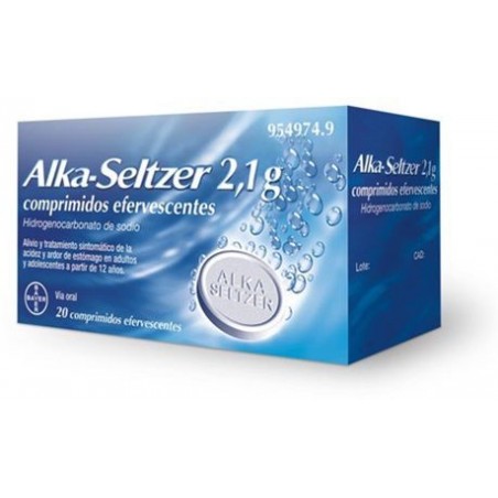 Alka Seltzer 20 Comprimidos Efervescentes