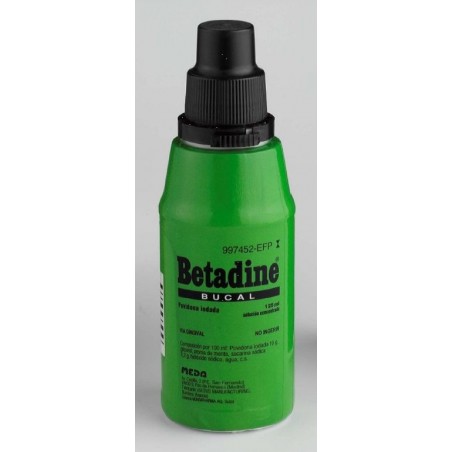 Betadine Bucal 10% Solución 125 Ml