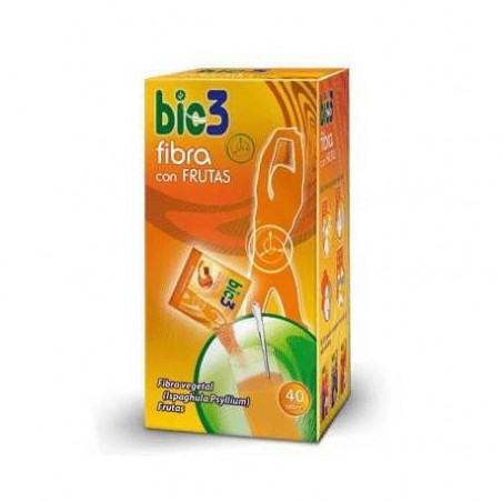 Bie3 Fibra con Frutas 40 Sobres