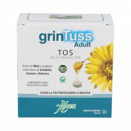 Aboca Grintuss Adult 20 Comprimidos