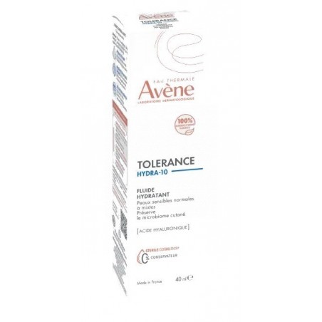 Avene Tolerance Hydra 10 Fluído Hidratante 40ml