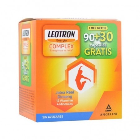 Leotron Complex Ginseng Jalea Real 90+30 Comprimidos