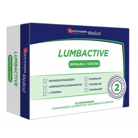 Forté Pharma Lumbactive 20 Comprimidos