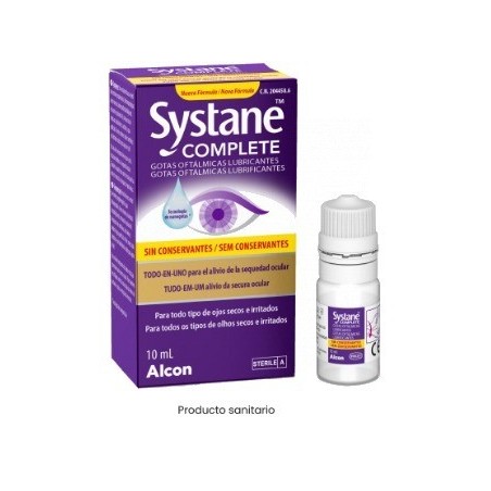 Systane Complete Gotas Oftálmicas Lubricantes Sin Conservantes 10ml