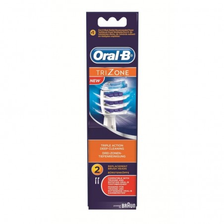 Oral-b Recambio Cepillo Eléctrico Trizone 2uds