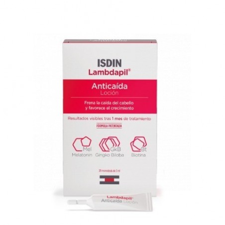 Isdin Lambdapil Loción Anticaída 20 Monodosis