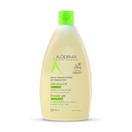 A-derma Gel de Ducha Sobregraso 500ml