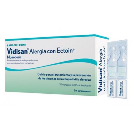 Vidisan Alergia con Ectoin Colirio 20 Monodósis