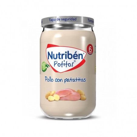 Nutribén Potitos Pollo con Patatitas 235gr