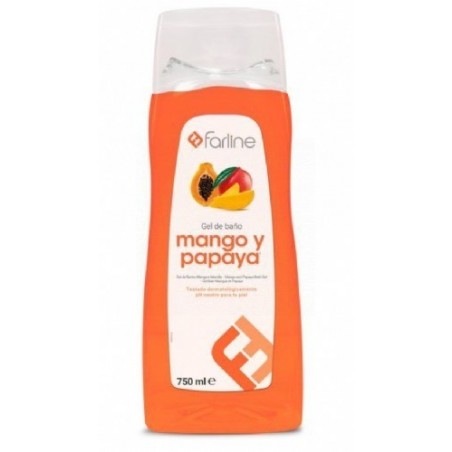 Farline Gel de Baño Mango y Papaya 750ml