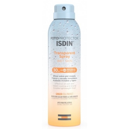 Isdin Fotoprotector Transparent Spray Wet Skin SPF30 250ml