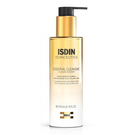 Isdin Essential Cleansing Aceite Limpiador Facial 200ml