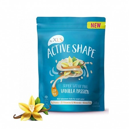 XLS Active Shake Batido Sustitutivo Polvo Vainilla 250gr