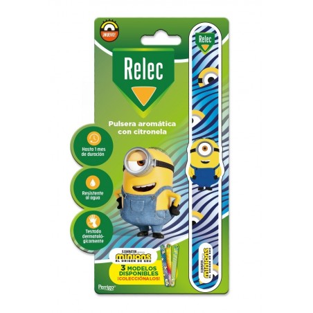 Relec Pulsera Aromática Minion Color Azul 1ud