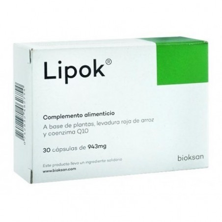 Lipok 30 Cápsulas