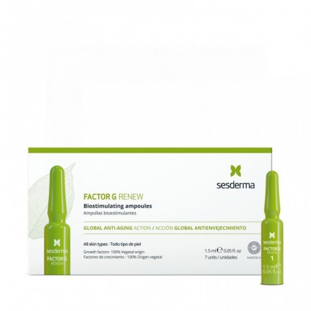 Sesderma Factor G Renew 7 Ampollas Bioestimulantes