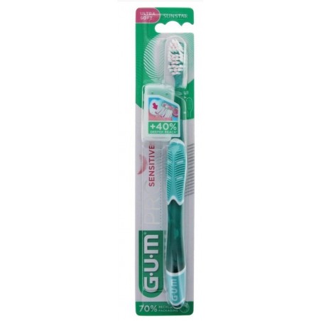 Gum Cepillo Dental Adulto 509 Sensitve Comapt 1 Unidad Super Suave