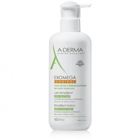 A-Derma Exomega Control Leche Emoliente 400 ml