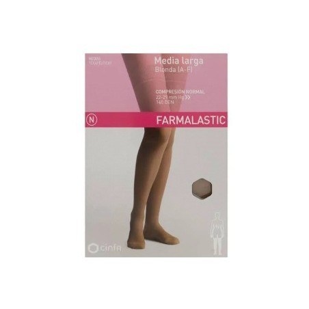 Medias Farmalastic L. Cn Beige Ext-g